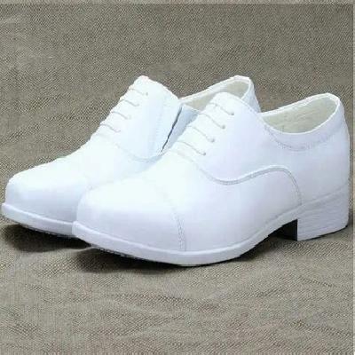White Navy Shoes
