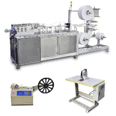 Semi Automatic Surgical Disposable Mask Making Machine
