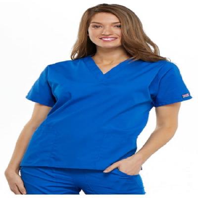 Blue Hospital Nurse Uniform Coat