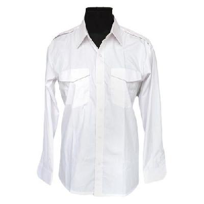 White Driver Shirt