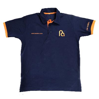 CJ7 Uniforms Blue Dryfit T-Shirts