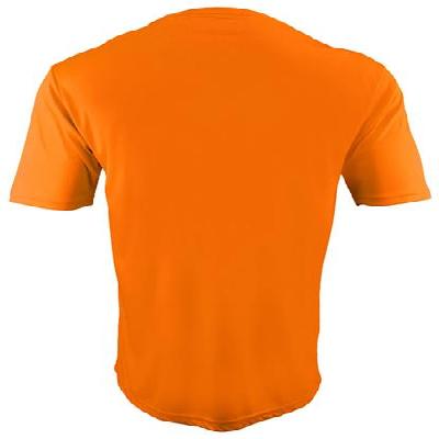 Orange Dry Fit Sport Jersey Shirt