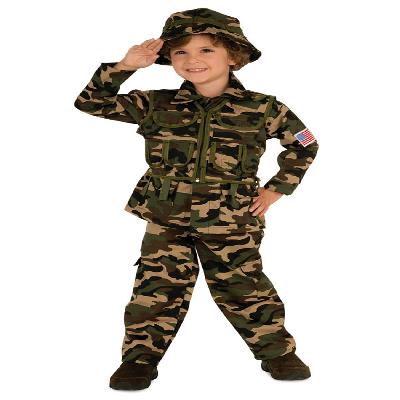 Kids Army Costume