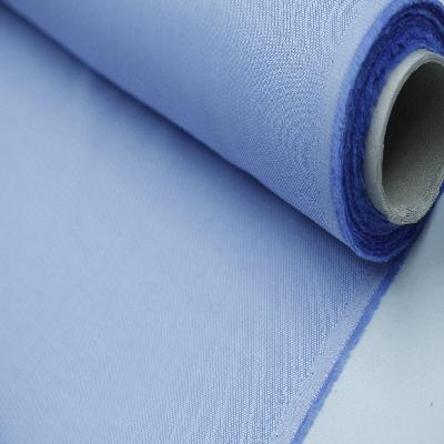 Man In Blue Corporate Uniforms Fabric