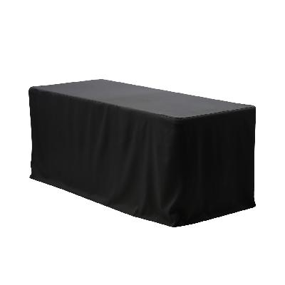 Black Fitted Table Cloth