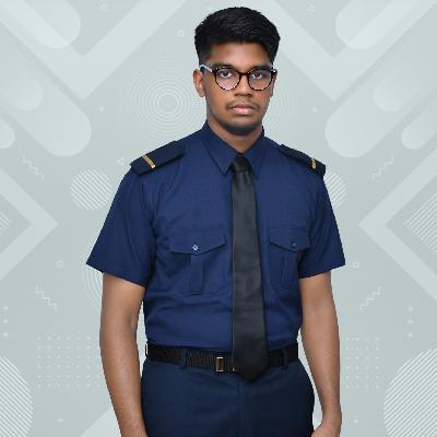 Security Guard Half Sleeves Shirt