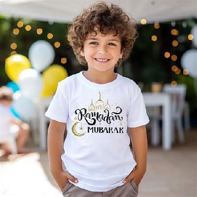 Kundan Print Kids T Shirts