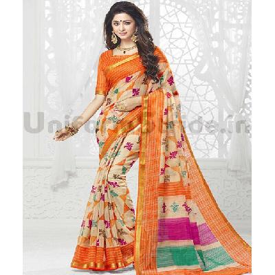 Uniform Saree
