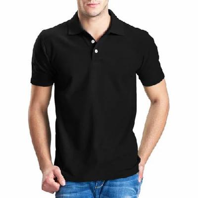 Black Men Corporate T Shirt