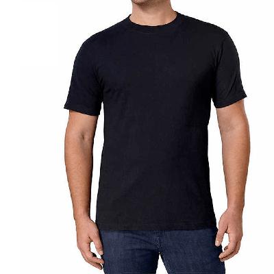 Men Round Neck Cotton T-Shirt