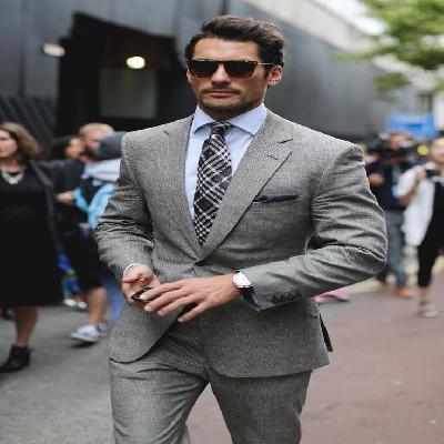 Mens Gray Corporate Blazer