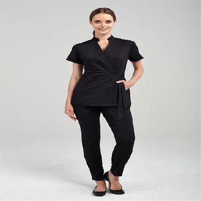 Women Black SPA Uniform