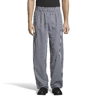 Chef Pants - Hounds Tooth White By Uniforms Guru
