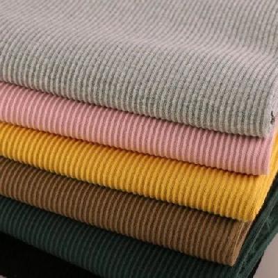 Cotton Lycra Rib Knit Fabric