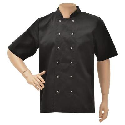 Men Black Chef Coat