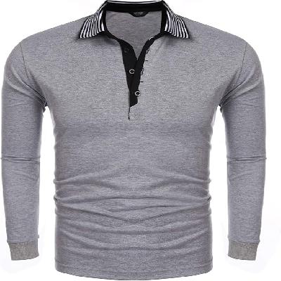 Mens Casual Polo T Shirt