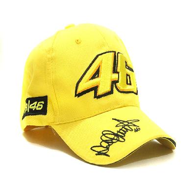 Men Cotton Yellow Cap