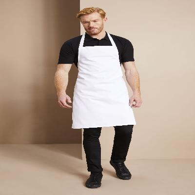 White Cotton Apron