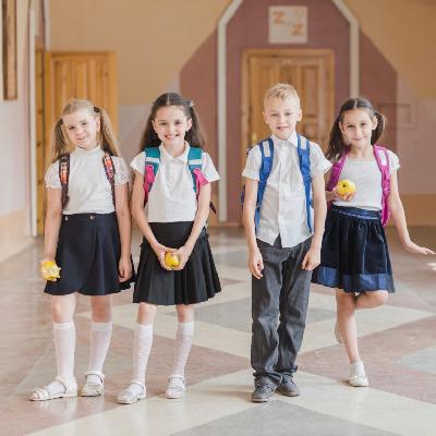 Kids Printed School Uniforms