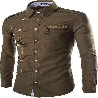 Mens Cargo Shirt