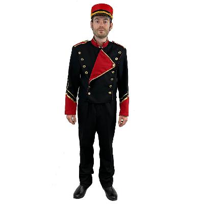 Bellboy uniforms, Brown Black line