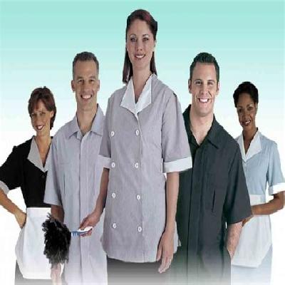 House Keeping uniforms, Rose White