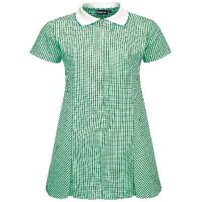 School uniforms for children, Green Brown checked