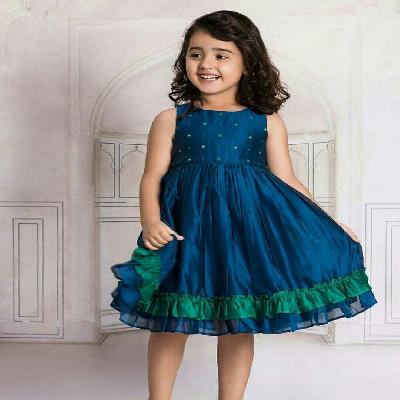 Girls Cotton Frocks