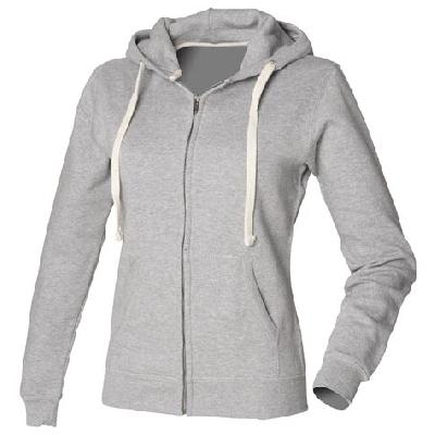 Girls Zip Thru Hooded Sweat Shirt