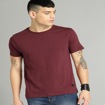 Mens Round Neck T Shirt