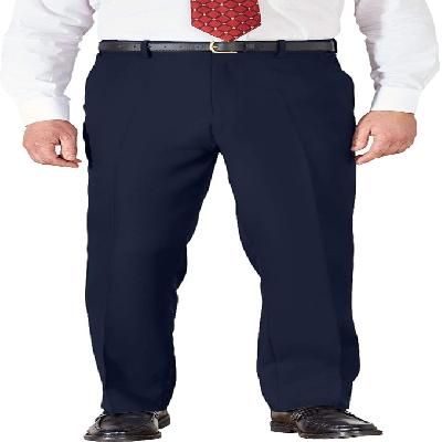 Plain Formal Cotton Trouser