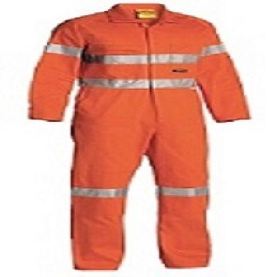 Orange Cotton Boiler Suit