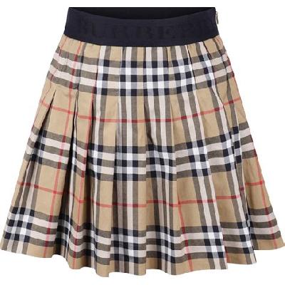 Girls Check Skirt Uniform