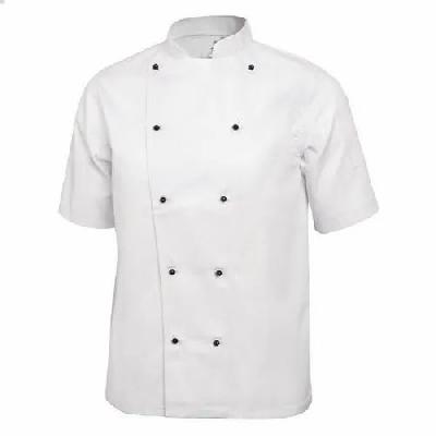 Uniforms Guru Cross Neck White