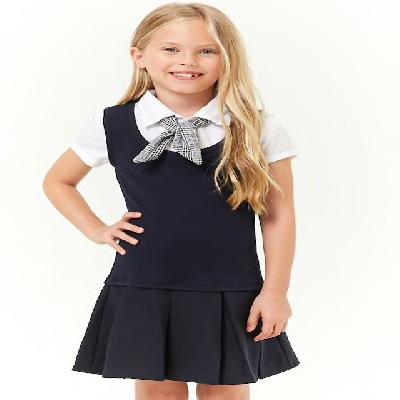 Kids Girls School Uniform