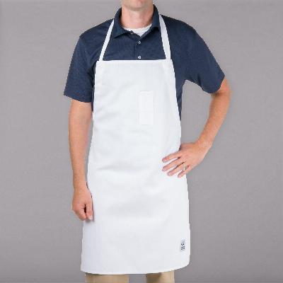 White Cotton Apron