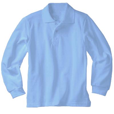 Light Blue School Shirt