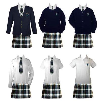 Girls College Plain Uniform