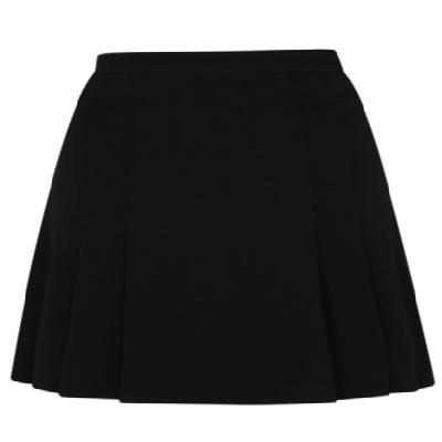 Girls Plain School Skirt