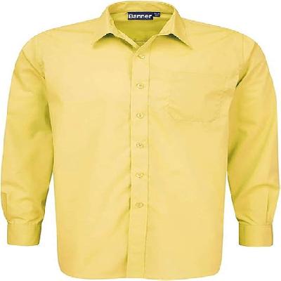 Kids Full Sleeves School Uniform Shirt