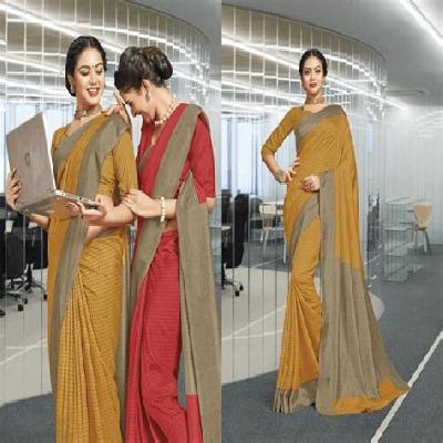Ladies Uniform Saree