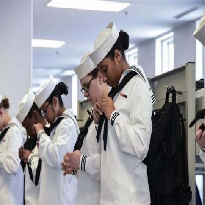 White Navy Uniform Set