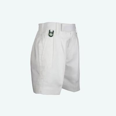 Boys White Half Pant