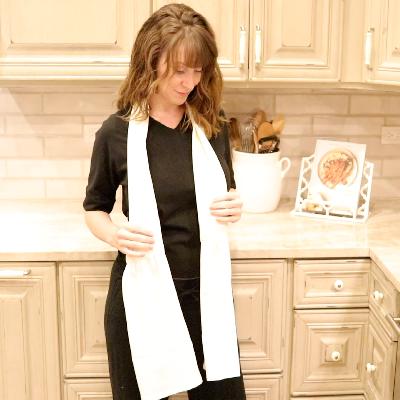 Plain Kitchen Scarf