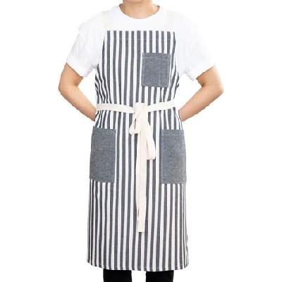 Striped Kitchen Apron
