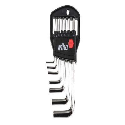 350H9 Wiha Hex L- Key Set In Holder, 9 Pcs