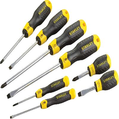 Stanley Cushion Grip 2  Screwdriver Set 6 Piece 92-002-2