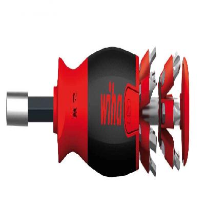 Wiha Magazine Bit Holder, Magnetic, 1 4