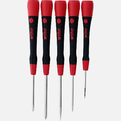 Wiha Precision ESD Slotted  Phillips Screwdriver Set
