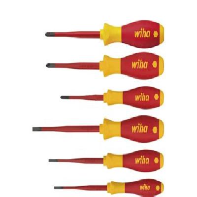 Wiha Soft Finish Electric Slim Fix Slotted Screwdriver